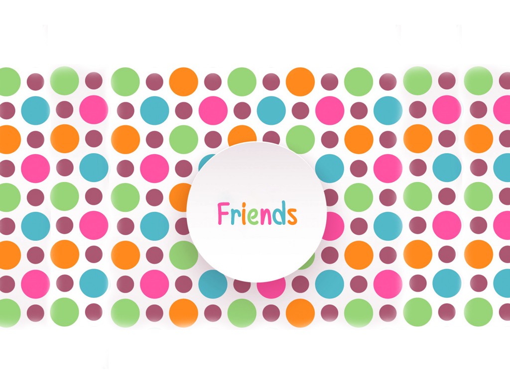 colored friends text backgrounds mobile desktop free hd wallpaper