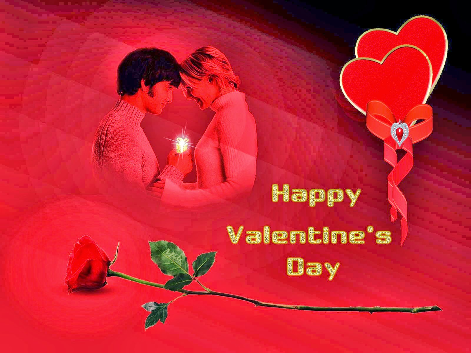 Happy Valentines Day Red Free Awesome Image For Mobile