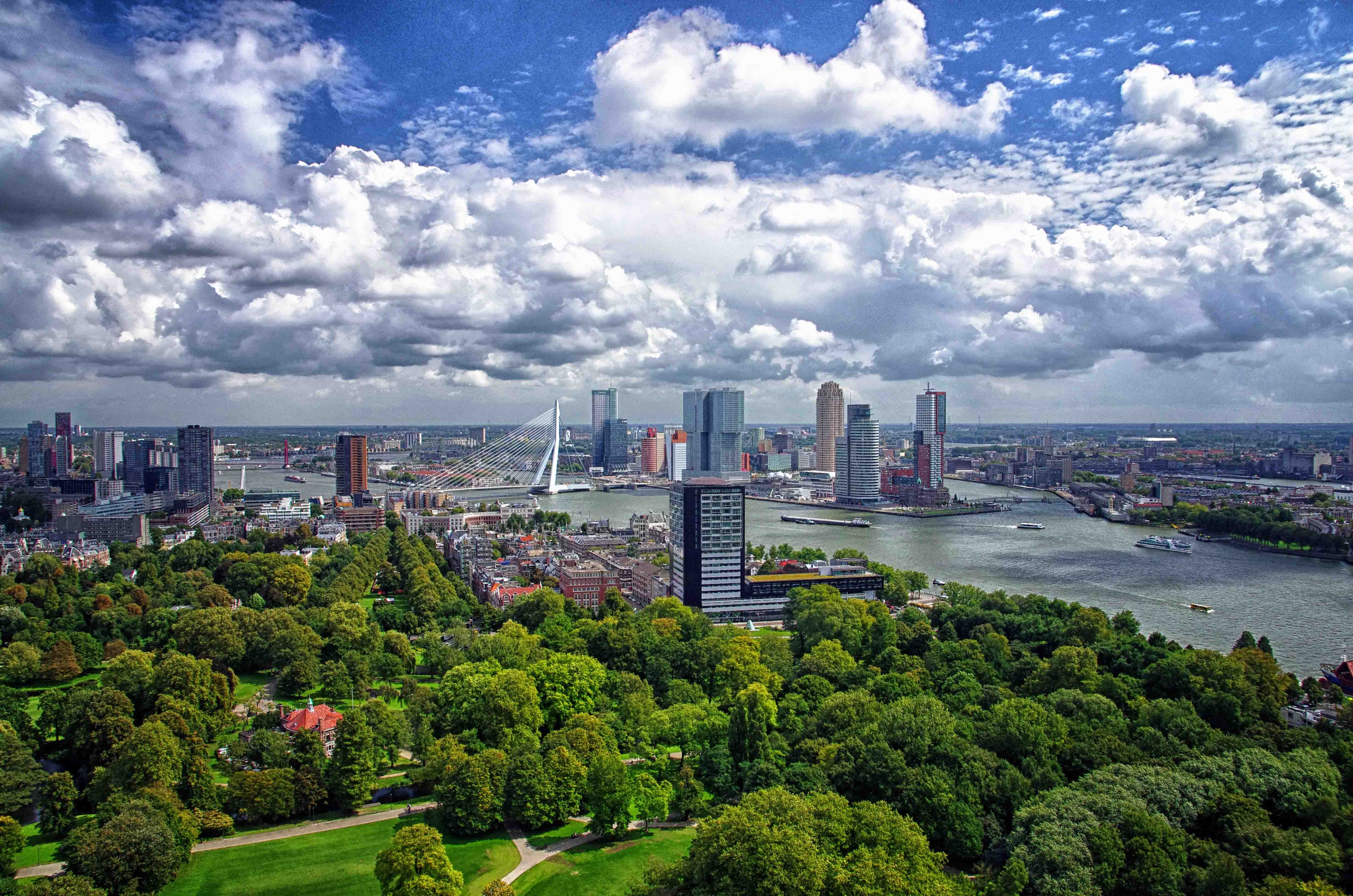 holland rotterdam city netherlands mobile desktop free hd wallpaper