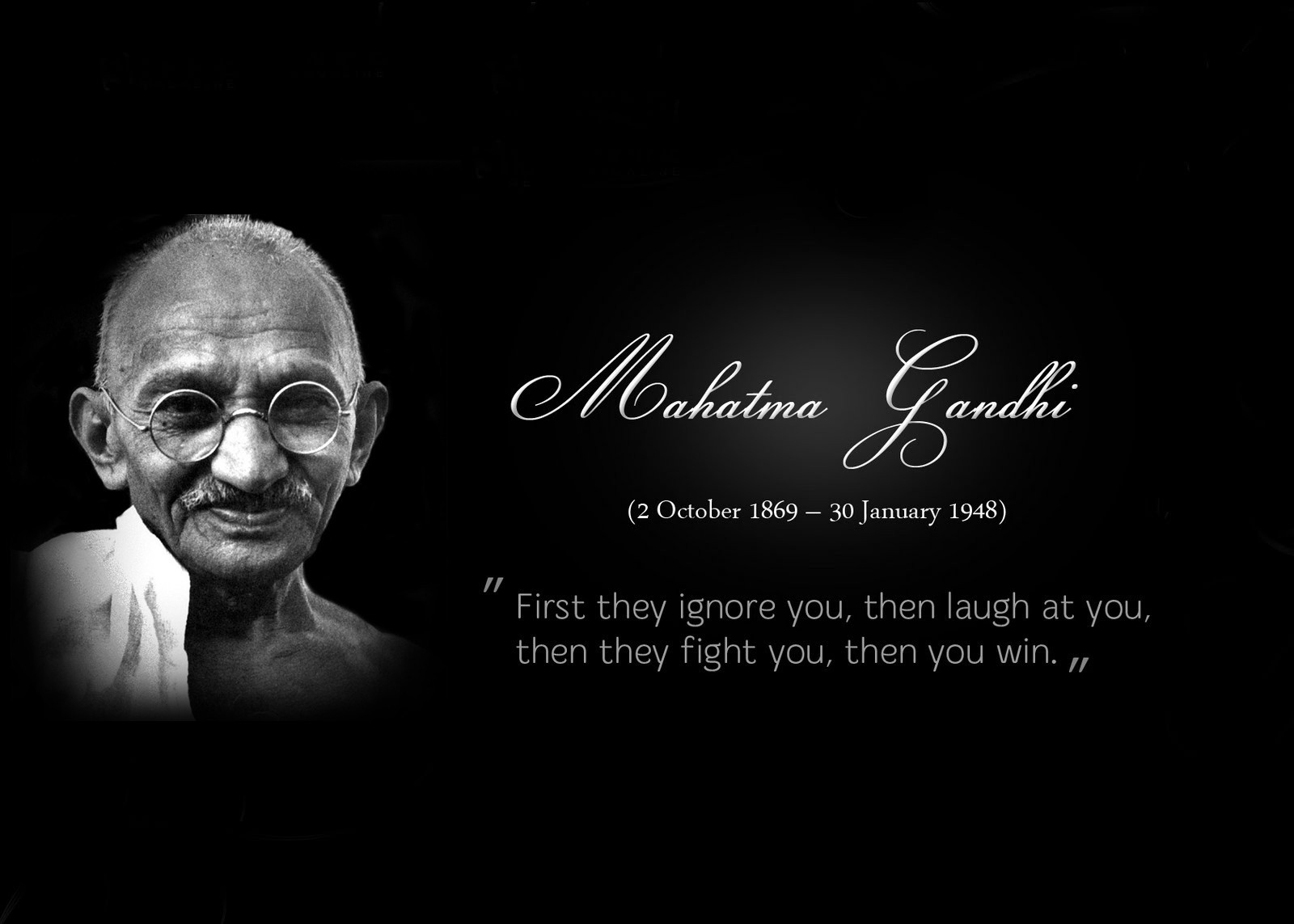 inspiring quotes mahatma gandhi mobile desktop free hd wallpaper