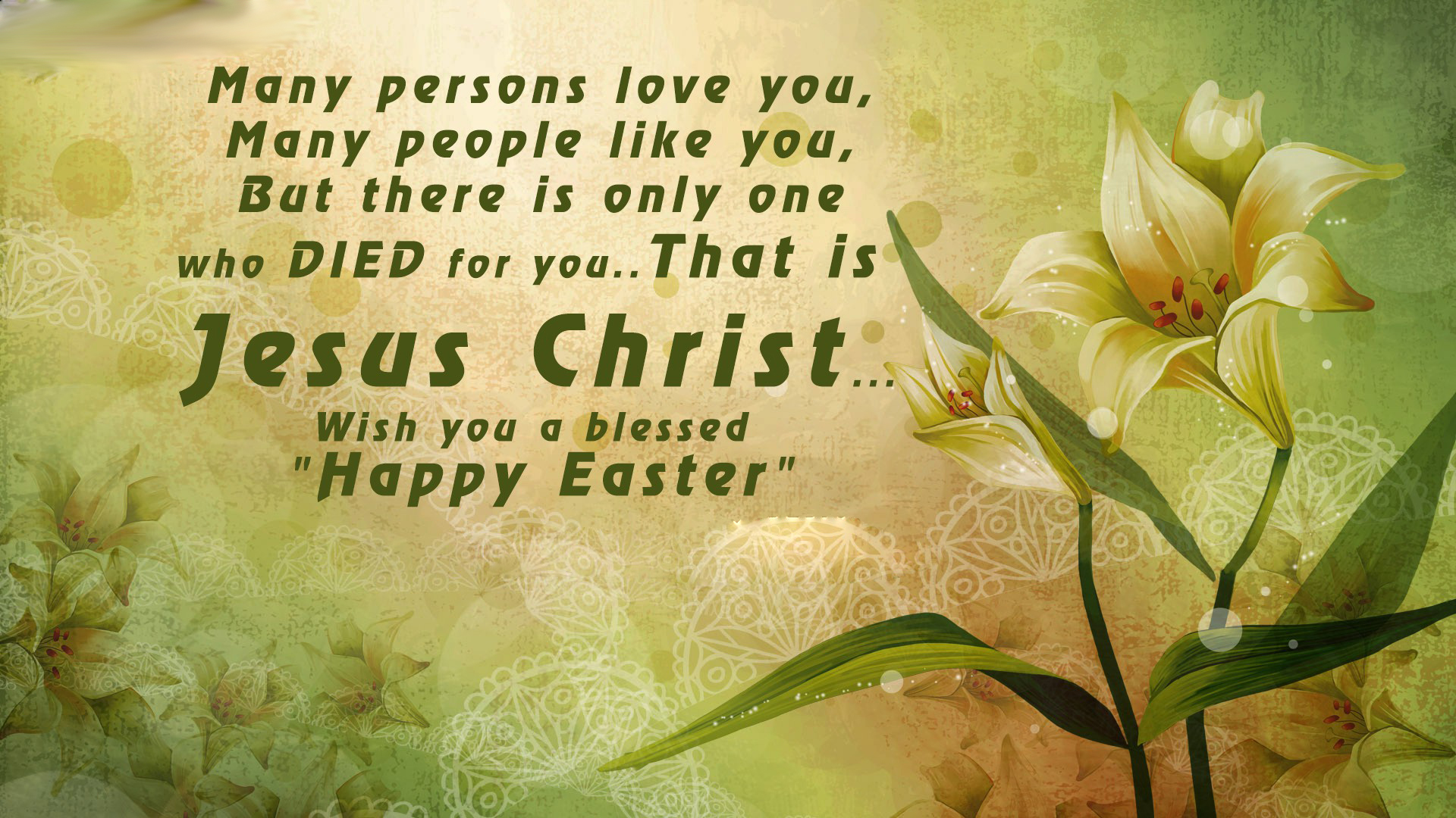 Jesus Christ Happy Easter Mobile Desktop Free Hd Wallpaper