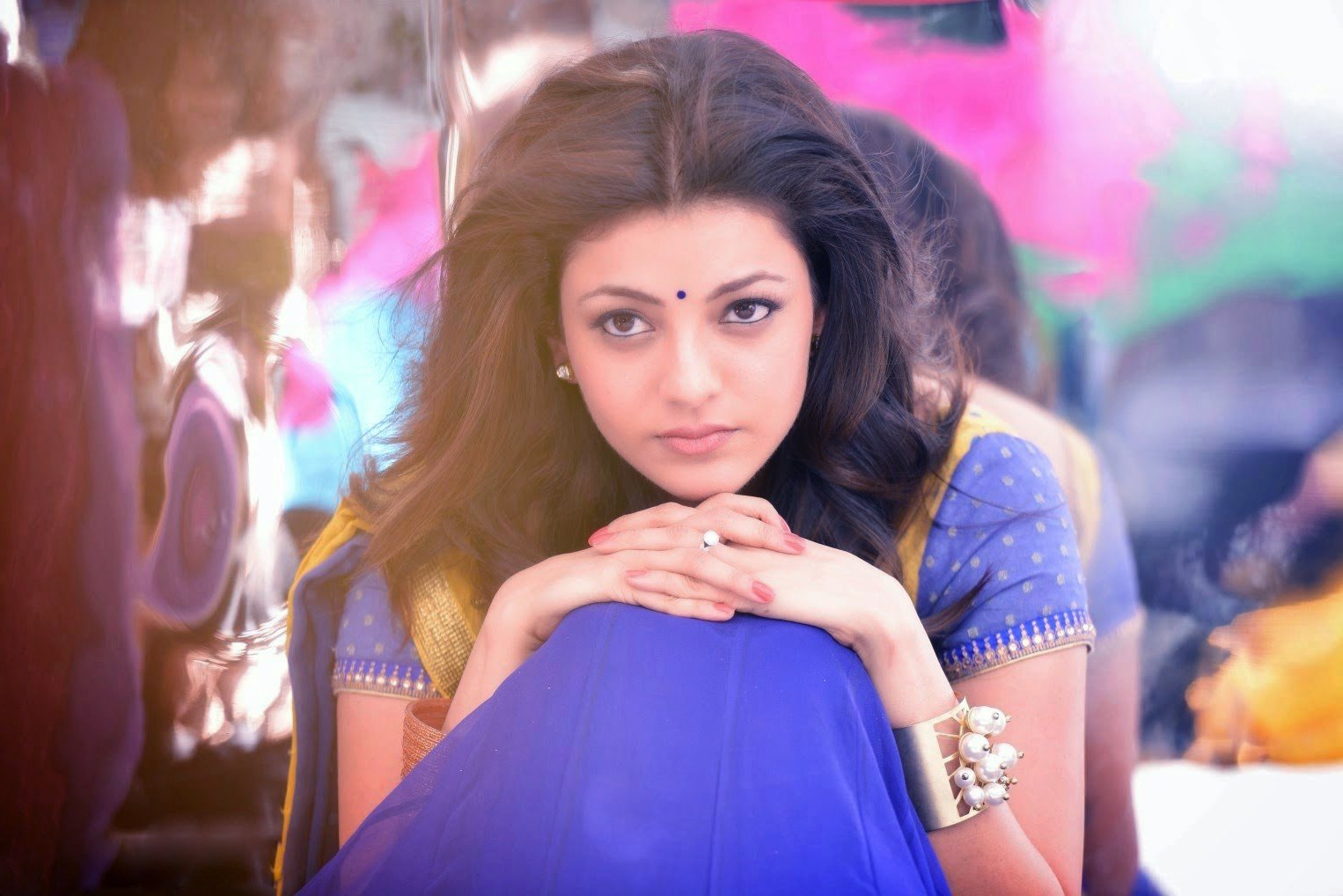 Kajal Agarwal In Indian Saree Pics Free Awesome Image For Mobile