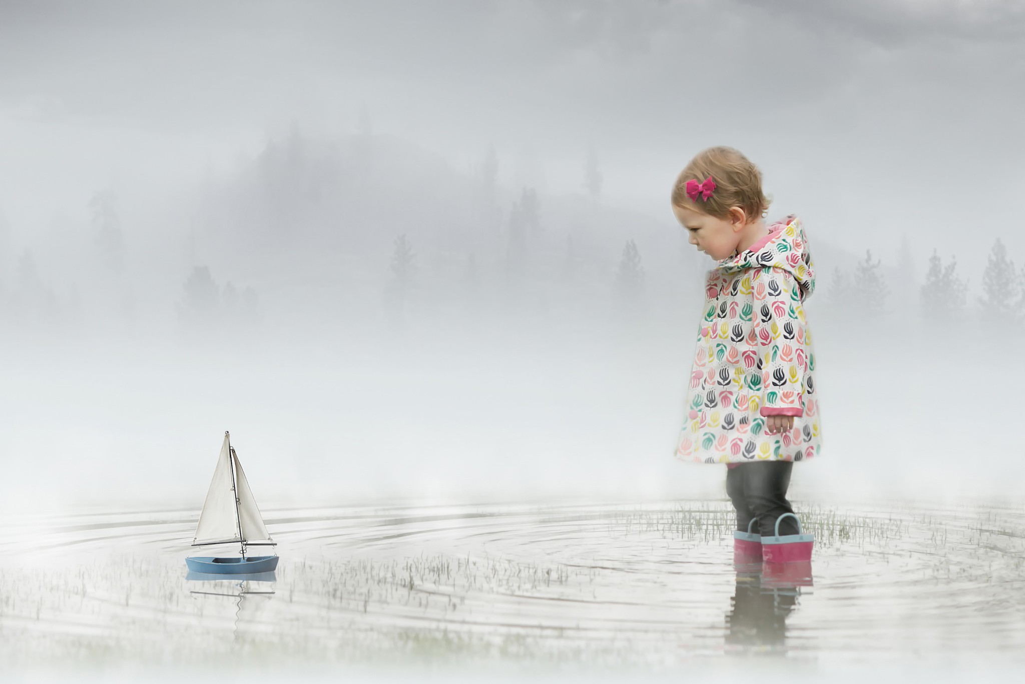 little misty girl waters ship free awesome image for mobile
