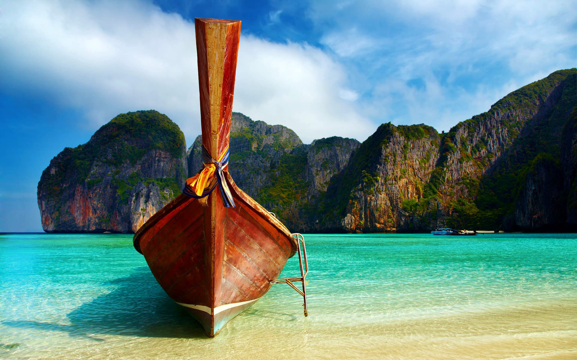 thailand beach boat download hd picture