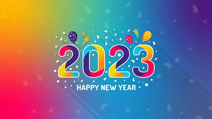 colourful happy new year 20203 wishes