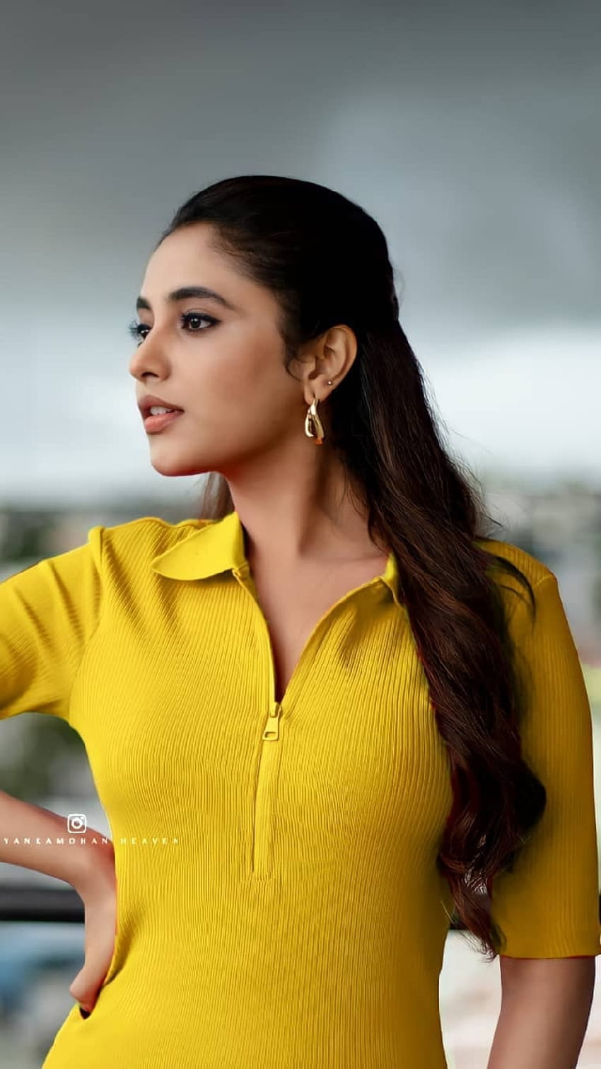 Desktop Wallpaper Priyanka Arul Actress Beautiful Priyanka Mohan