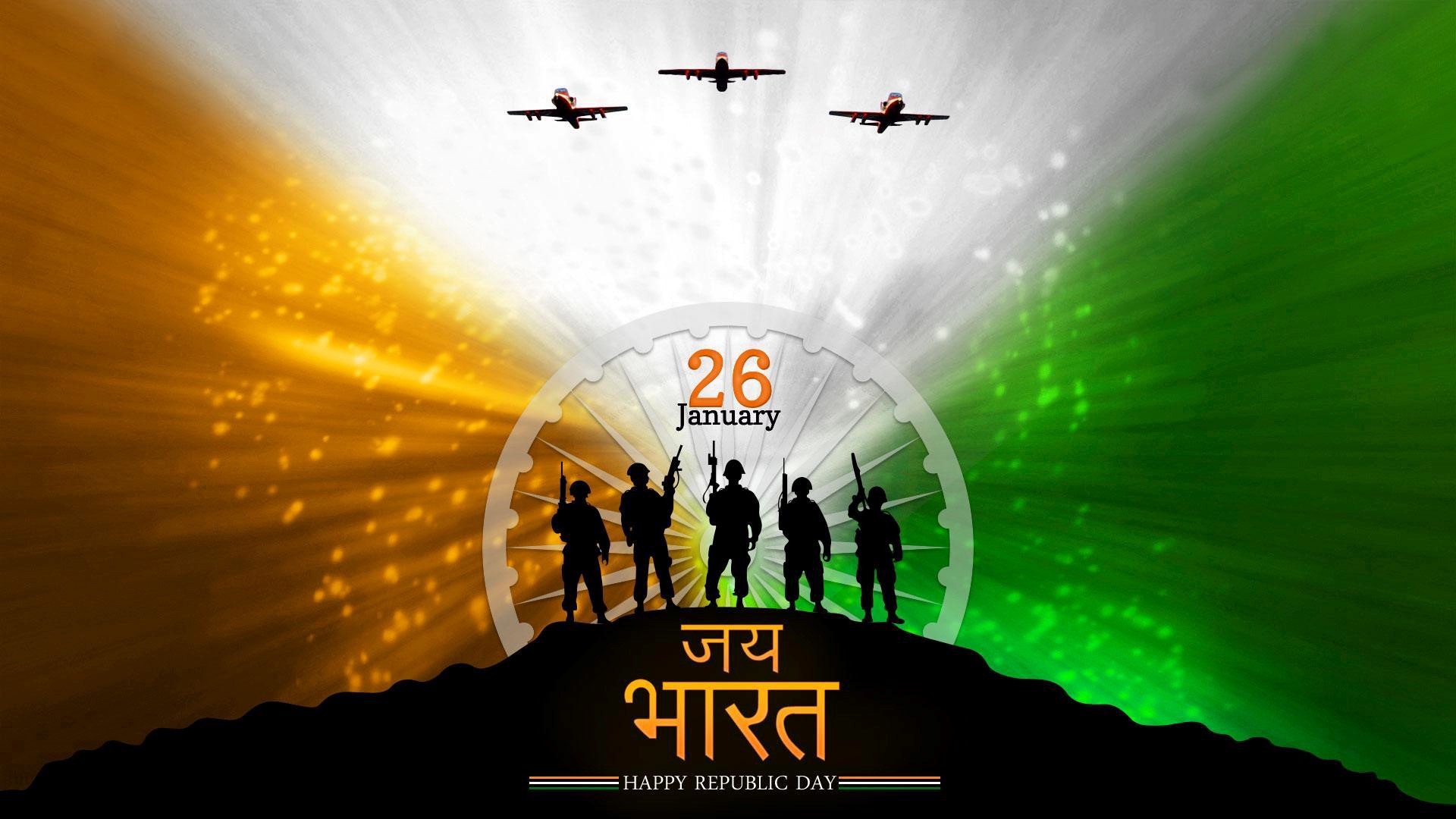 salute for nation happy republic day greetings wallpaper