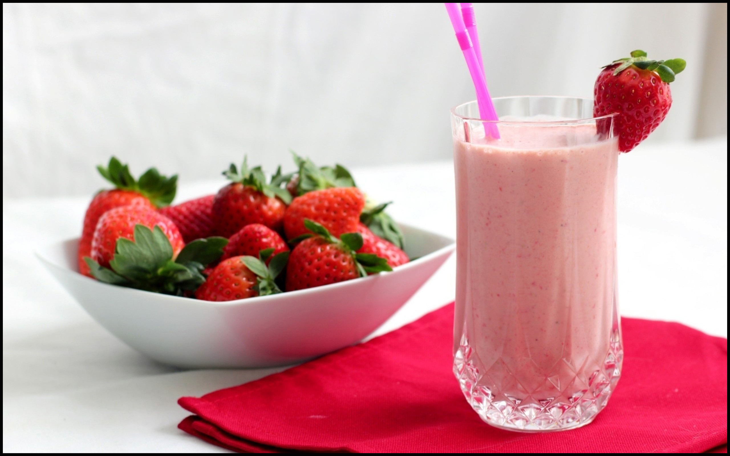 Strawberry Fruit Juice Pic Hd