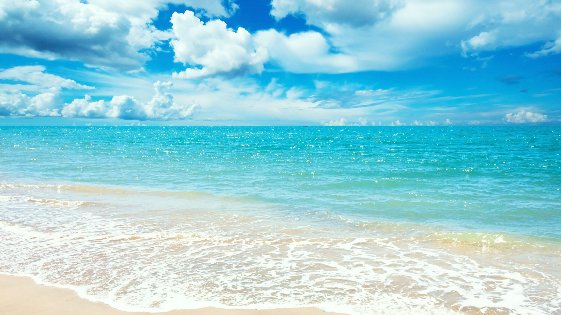 The Join Cloud And Sea Nice Best Scene Summer Season Hd Free Wallpapers Download
