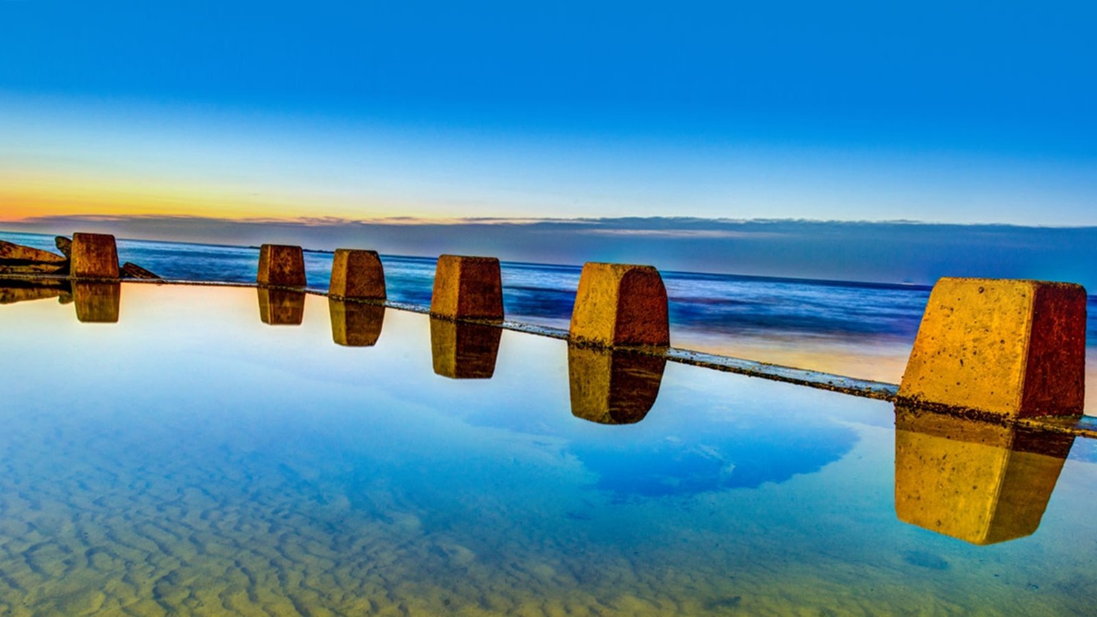 pleasant calm mobile backgrounds coogee beach australia sydney desktop pics free hd download
