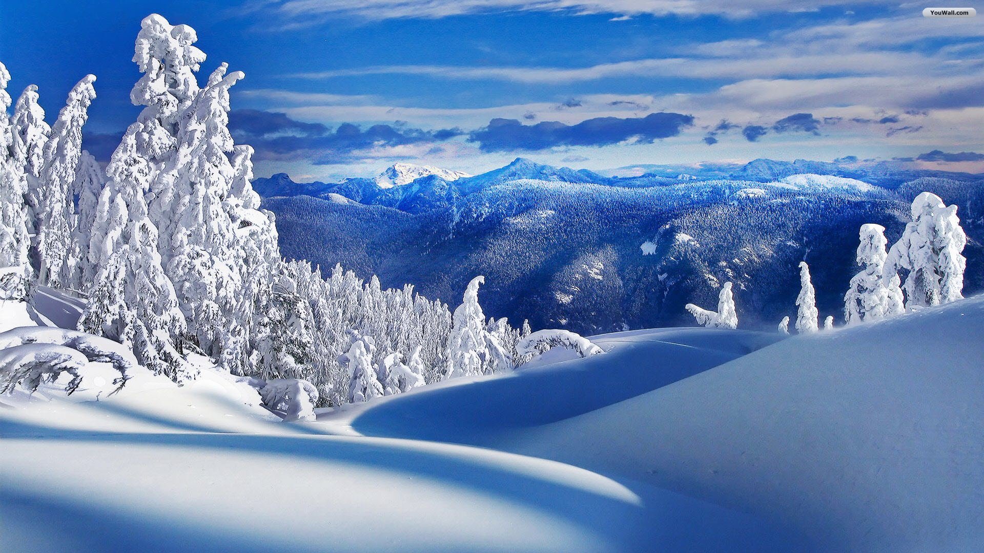 winter landscape wallpaper hd free download desktop picture